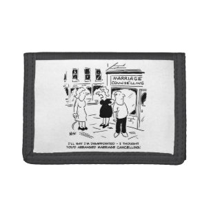 Marriage Counselling, not Cancelling Trifold Wallet