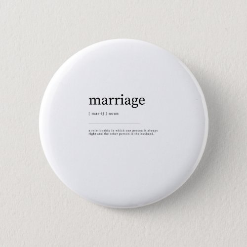 Marriage Definition Dictionary Art Print Quotes Button