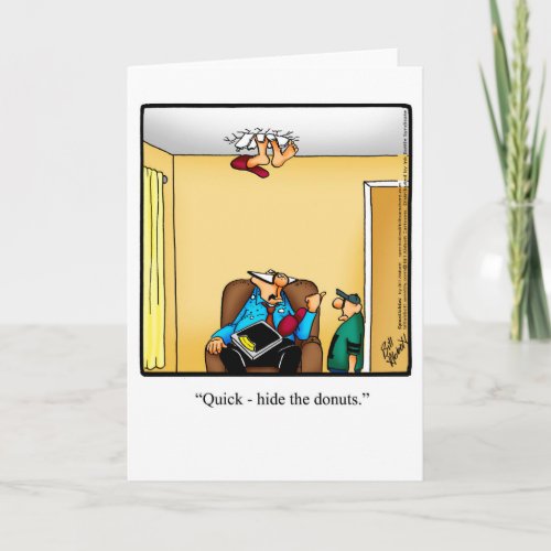 Marriage Diet Humor Greeting Card Spectickles