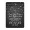 Marriage / Elopement Sparkling Lines Black
