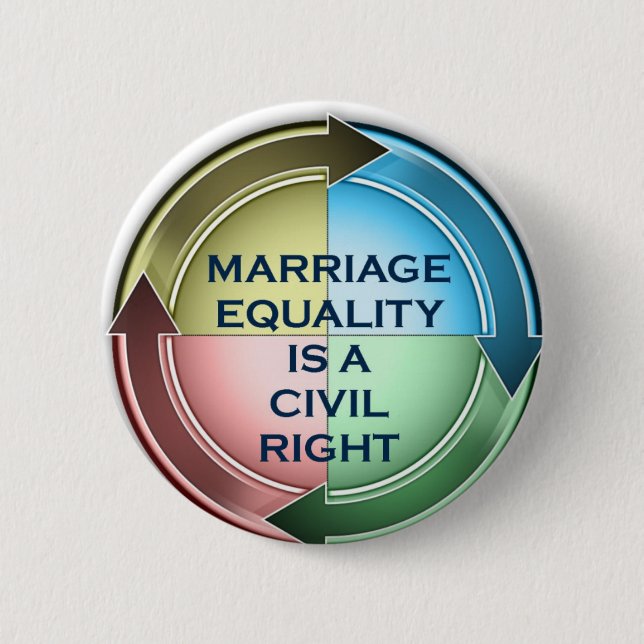 Marriage Equality Button (Front)