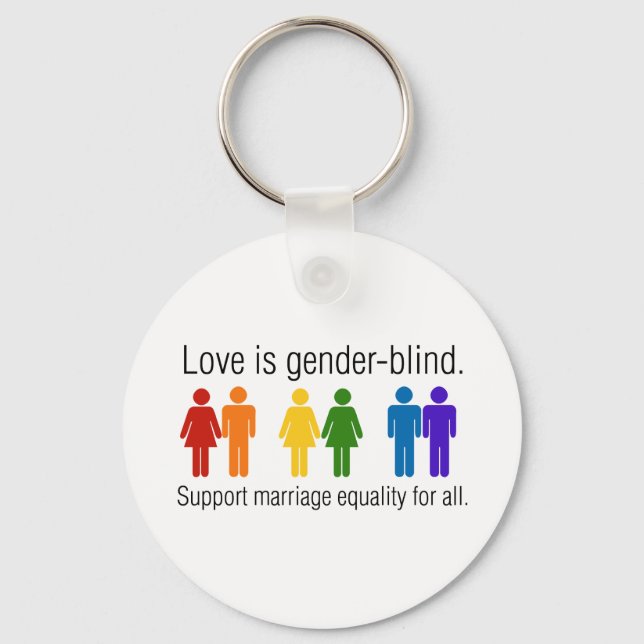 Marriage Equality Keychain (Front)