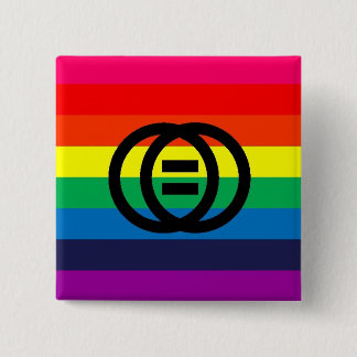 Marriage Equality Rainbow Button