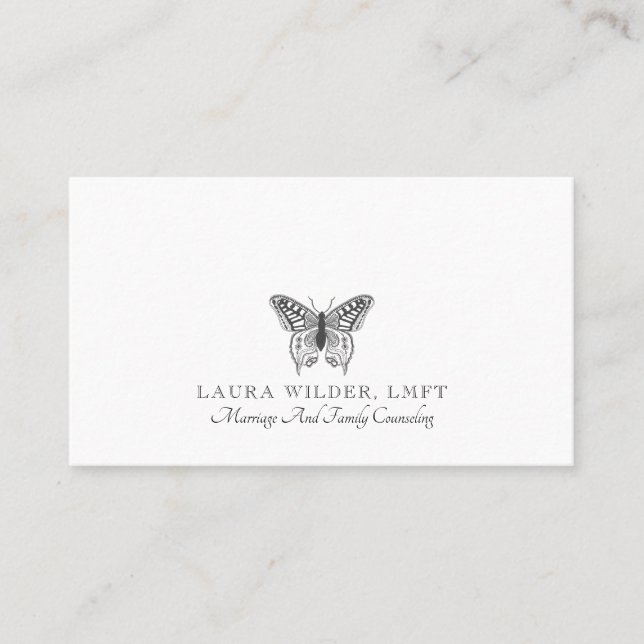 Marriage Family Counselor  Business Card (Front)
