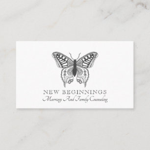 Marriage Family Counselor Business Card