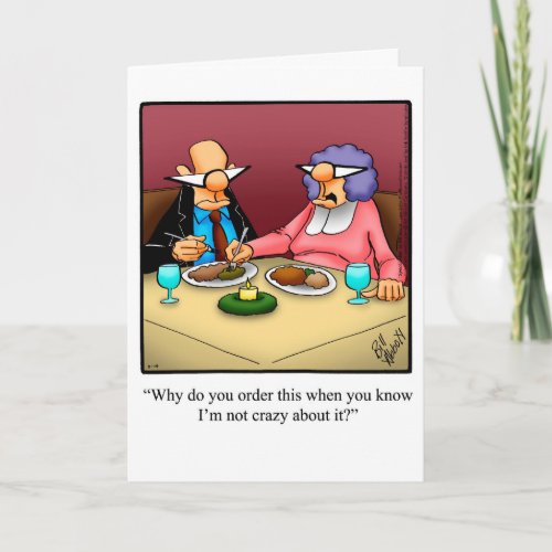 Marriage Humor Anniversary Card