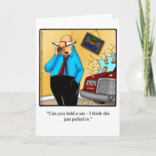 Marriage Humor Blank Greeting Card "Spectickles"