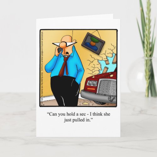 Marriage Humor Blank Greeting Card Spectickles