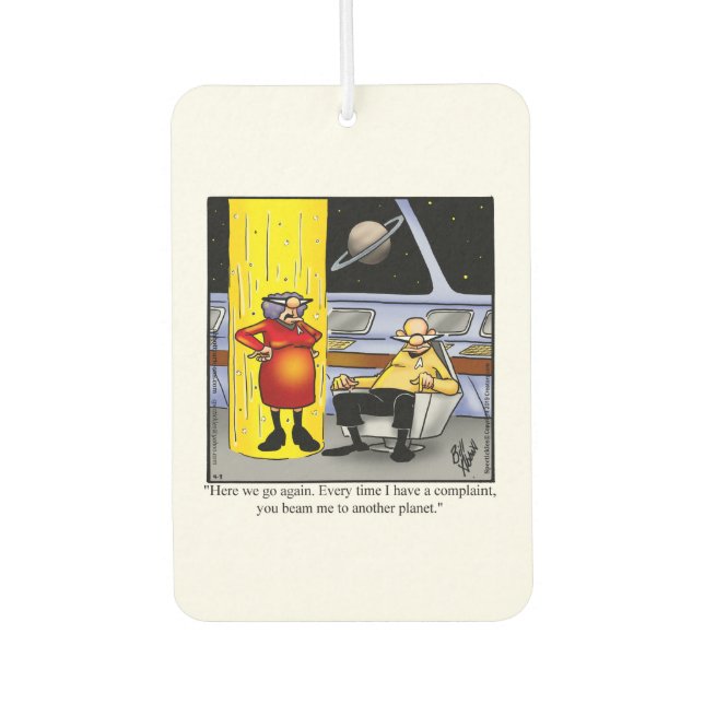 Marriage Humor Car Air Freshener  (Front)