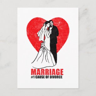 Marriage Humor Postcard