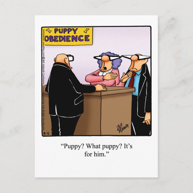 Marriage Humor Postcard " Spectickles" (Front)