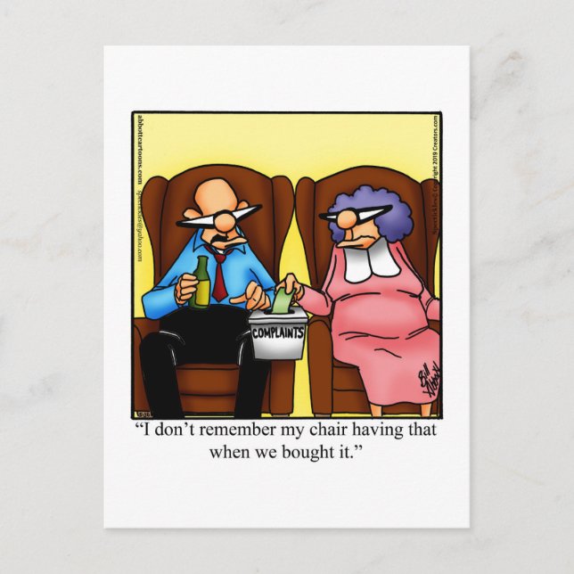 Marriage Humor Postcard " Spectickles" (Front)