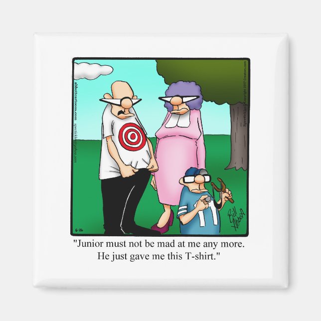 Marriage Humor Refrigerator Magnet (Front)