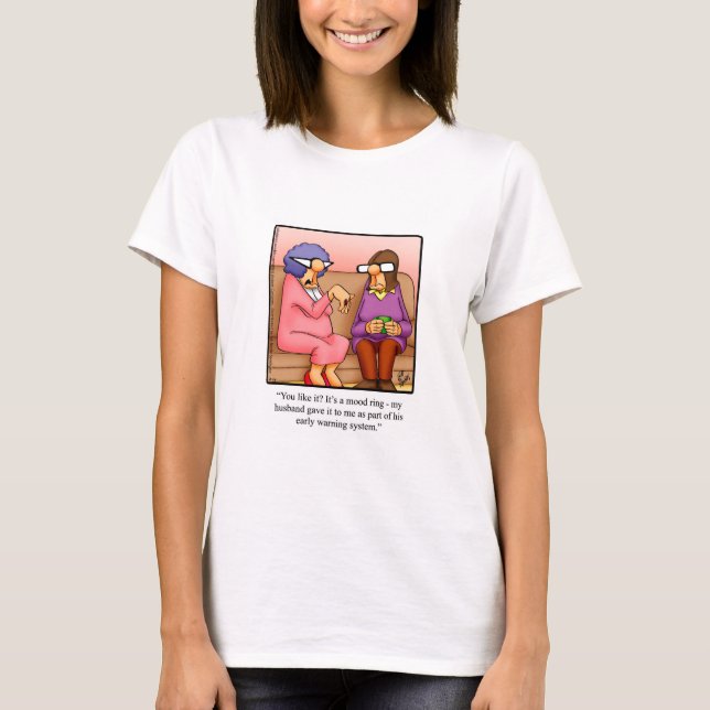 Marriage Humor Tee Shirt For Her (Front)