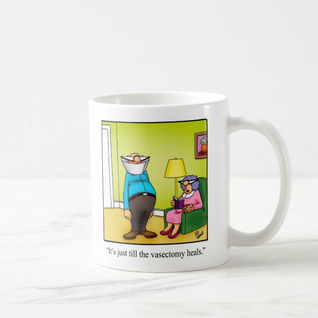 Marriage Humor "Vasectomy" Mug "Spectickles (Right)