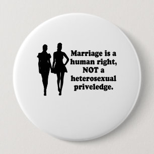 Marriage is a human right button