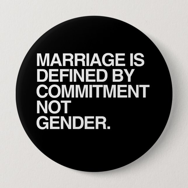 MARRIAGE IS DEFINED BY COMMITMENT -.png Button (Front)