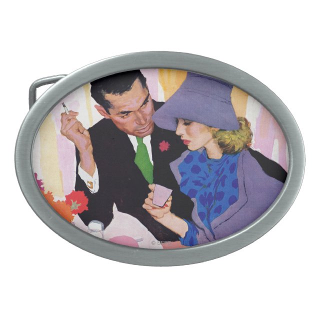 Marriage Is Not For Me Belt Buckle (Front)