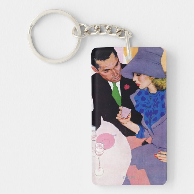 Marriage Is Not For Me Keychain (Front)