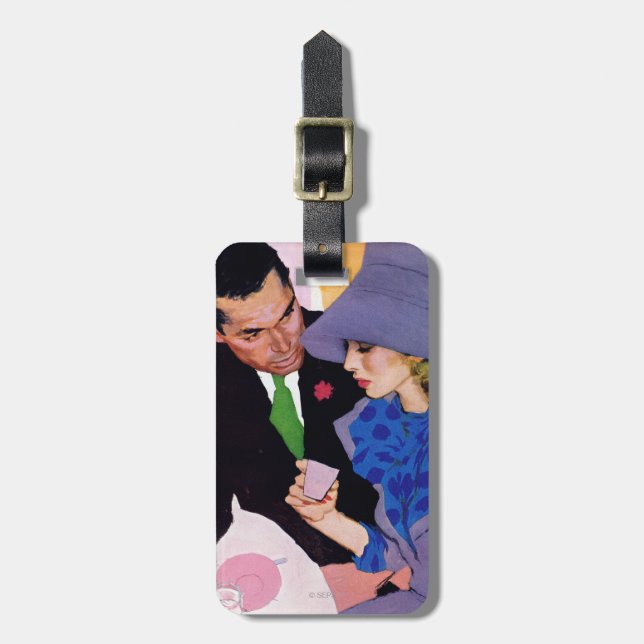 Marriage Is Not For Me Luggage Tag (Front Vertical)