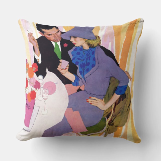 Marriage Is Not For Me Throw Pillow (Front)