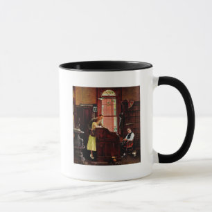 Marriage License by Norman Rockwell Mug