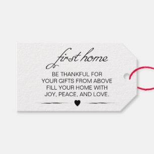 Marriage Milestone Wine Basket A year of first Gift Tags