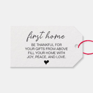 Marriage Milestone Wine Basket A year of first Gift Tags