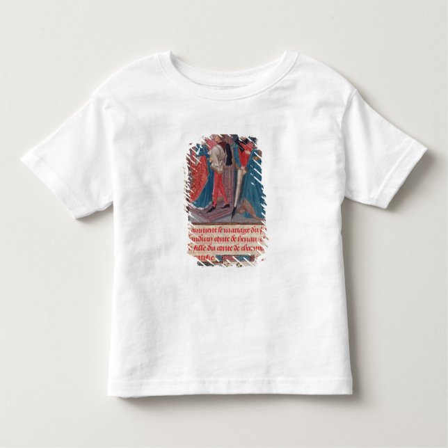 Marriage of Baldwin VI and Marie Toddler T-shirt (Front)