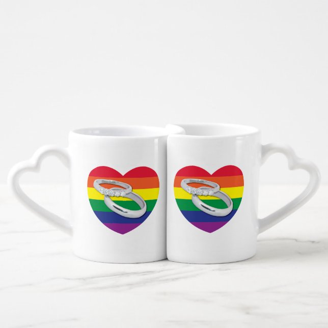 Marriage of Equality Coffee Mug Set (Front Nesting)