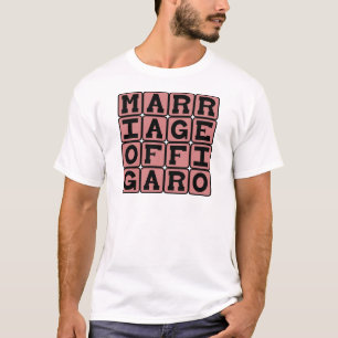 Marriage of Figaro, Mozart Opera T-Shirt
