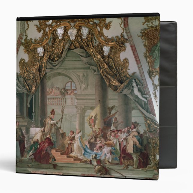 Marriage of Frederick I  Barbarossa 3 Ring Binder (Front/Inside)