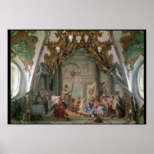 Marriage of Frederick I  Barbarossa Poster (Front)