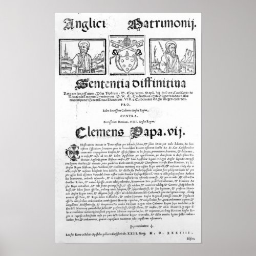 Marriage of Henry VIII and Catherine of Aragon Poster