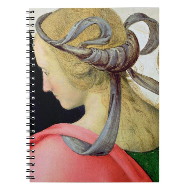 Marriage of the Virgin, detail showing one of the Notebook (Front)