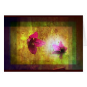 marriage of Titania; Salmon berry floral duet (Front Horizontal)