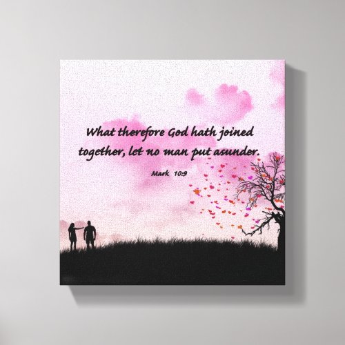 Marriage _ Premium Wrapped Canvas Gloss