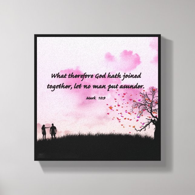 Marriage - Premium Wrapped Canvas (Gloss) Print (Front)