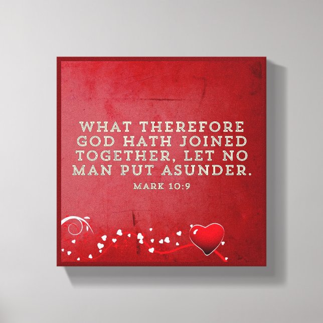 Marriage - Premium Wrapped Canvas (Gloss) Print (Front)