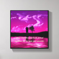 Marriage - Premium Wrapped Canvas (Gloss)