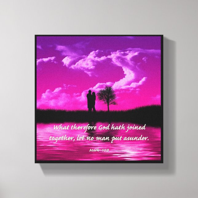 Marriage - Premium Wrapped Canvas (Gloss) Print (Front)
