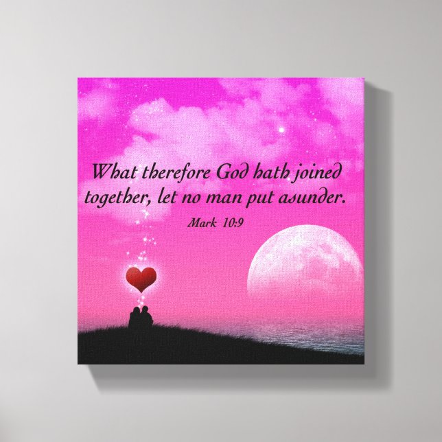 Marriage - Premium Wrapped Canvas (Gloss) Print (Front)