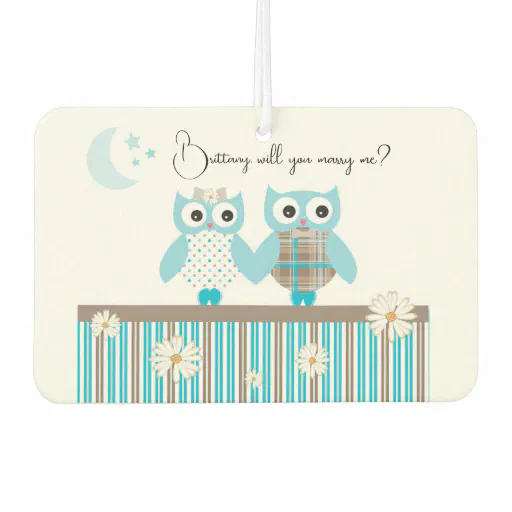 Marriage Proposal Air Freshener
