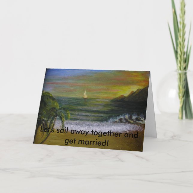 Marriage Proposal Card (Front)