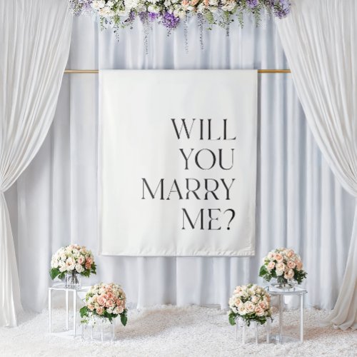 Marriage Proposal Sign Printable Downloadable Tapestry