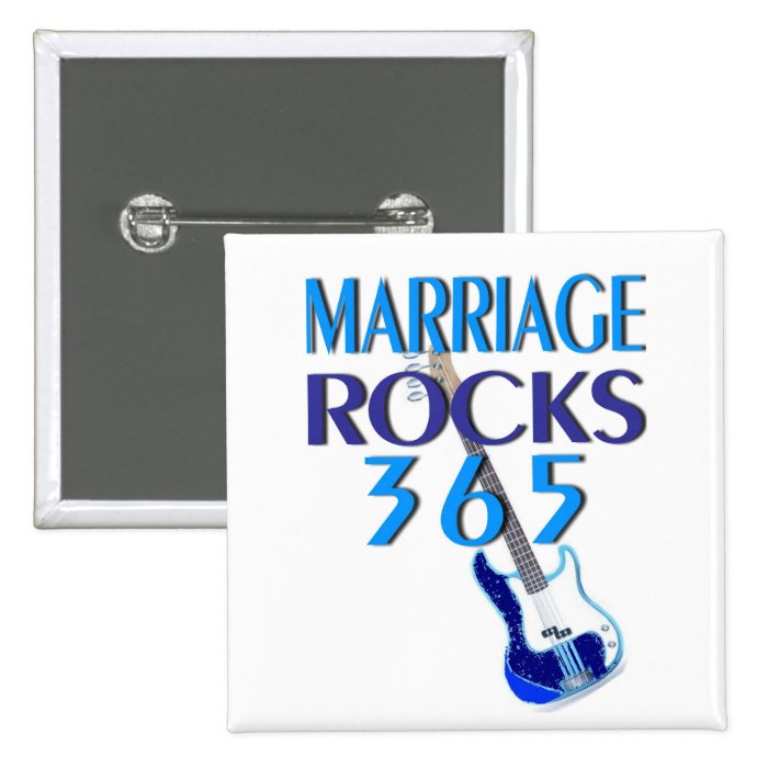 Marriage Rocks 365 Button