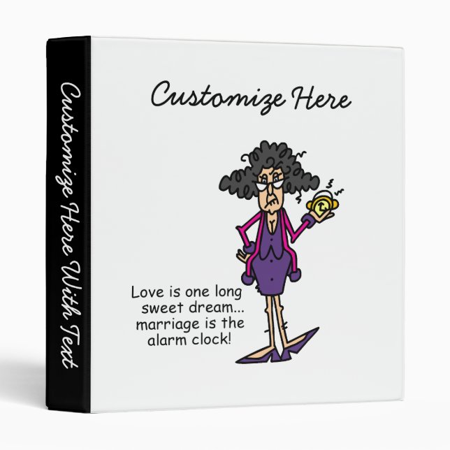 Marriage Rude Awakening Binder (Front/Spine)