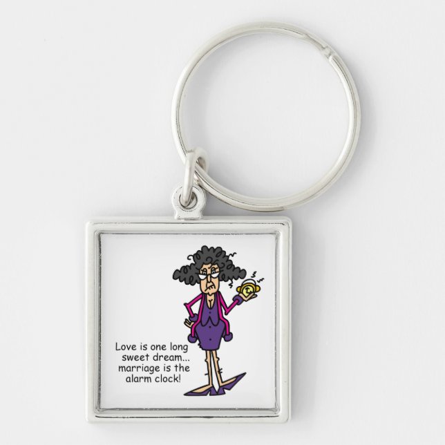 Marriage Rude Awakening Keychain (Front)