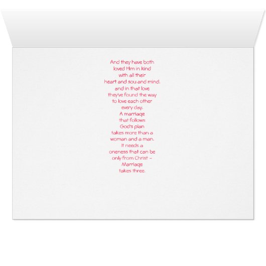 Marriage Takes Three (Inside Horizontal (Bottom))