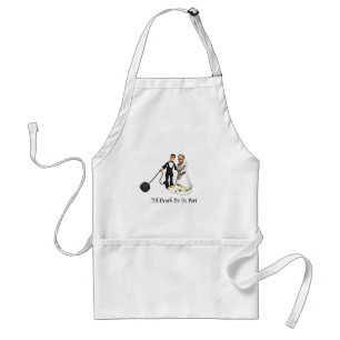 Marriage: 'Til Death Do Us Part Adult Apron